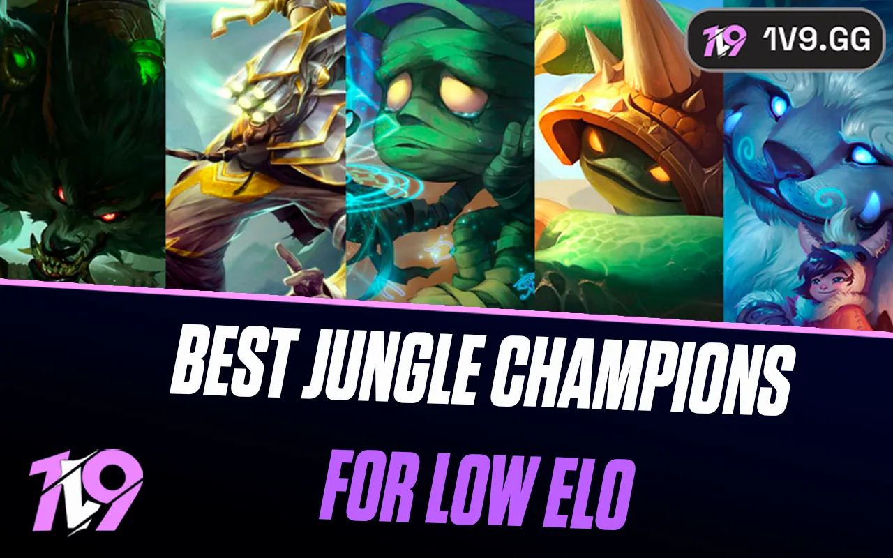 Best Jungle Champions For Low Elo in League of Legends
